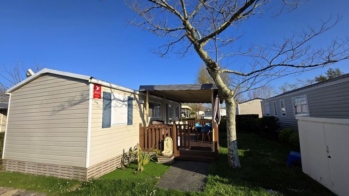 Le mobil-home vu de l’extérieur