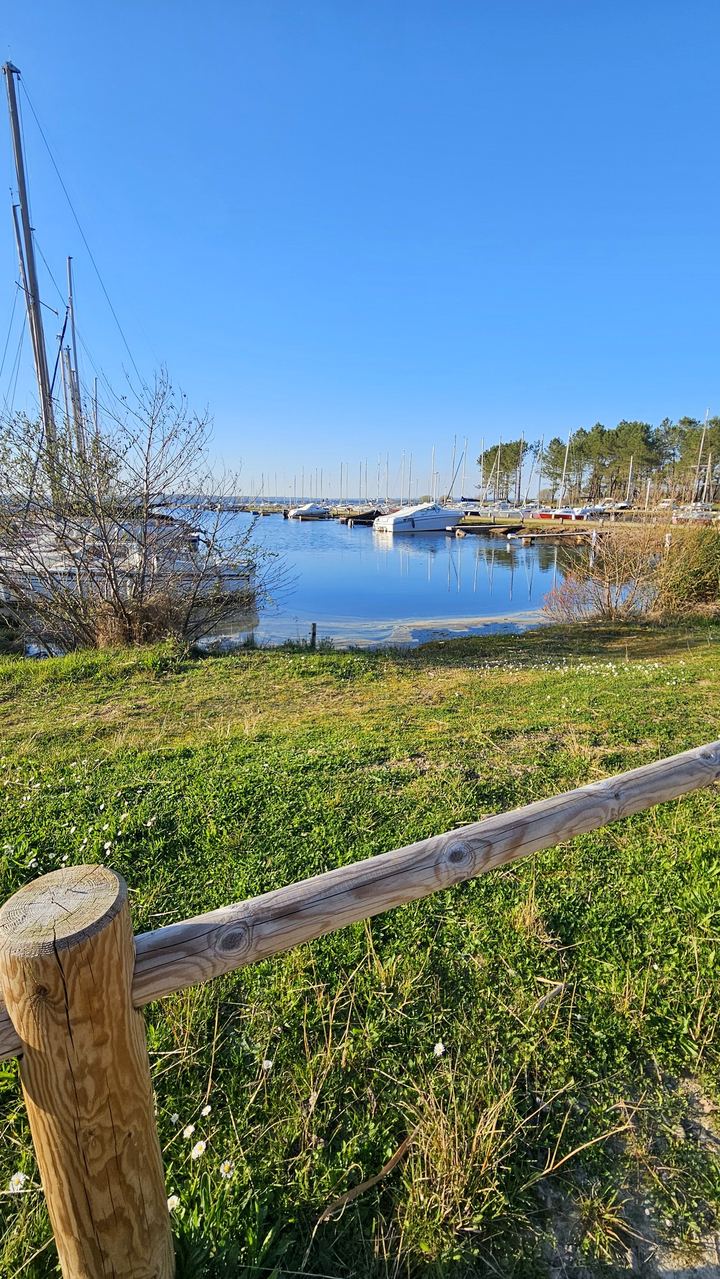 Le petit port, avec ses voiliers